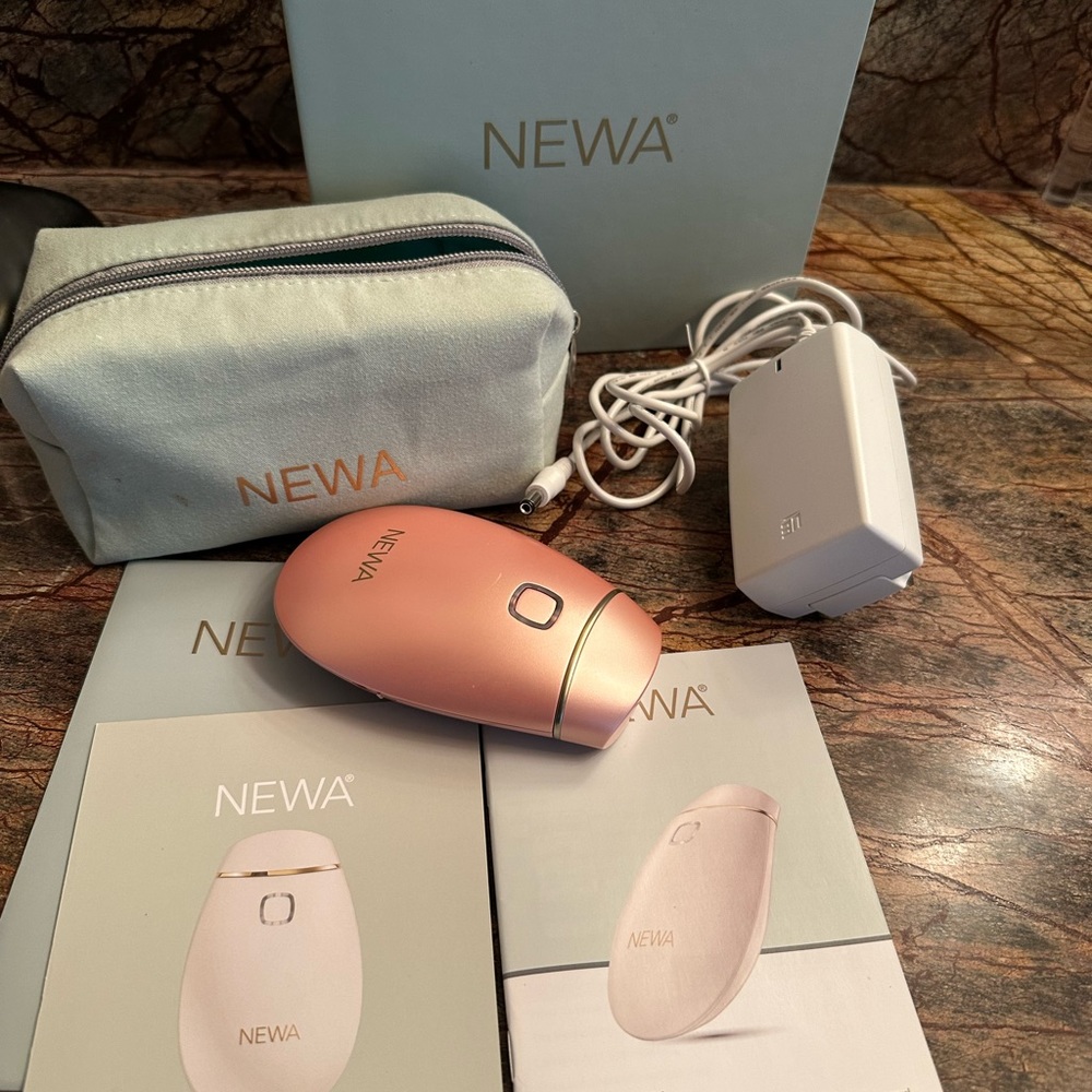 NEWA Facial Ki, Wrinkle reduction, builds Collage